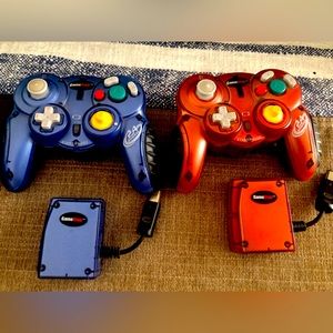 2 Mad Catz Wireless Wii Controllers